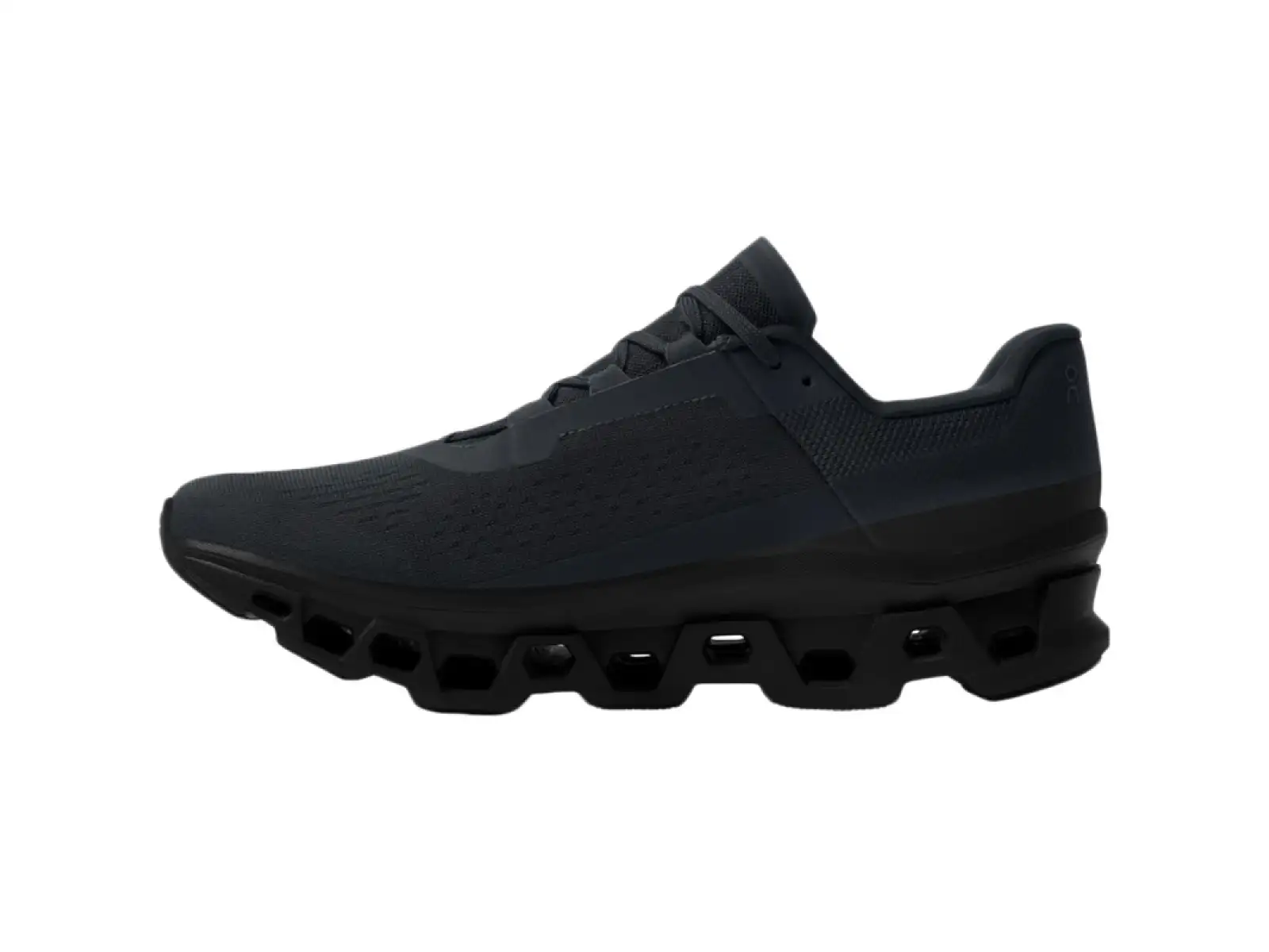 On Cloudmonster Running Shoes Men All Black