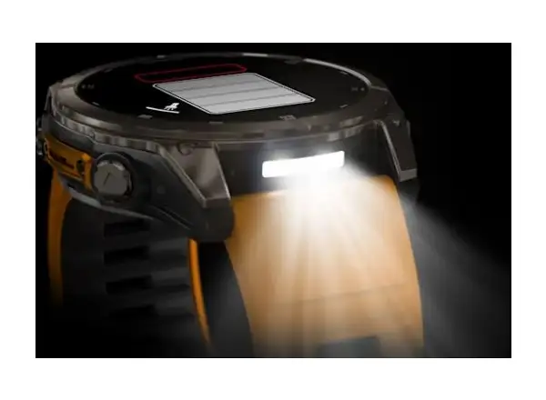 Garmin fenix 8 - 51 mm AMOLED Sapphire smart watch Titanium Orange/Graphite