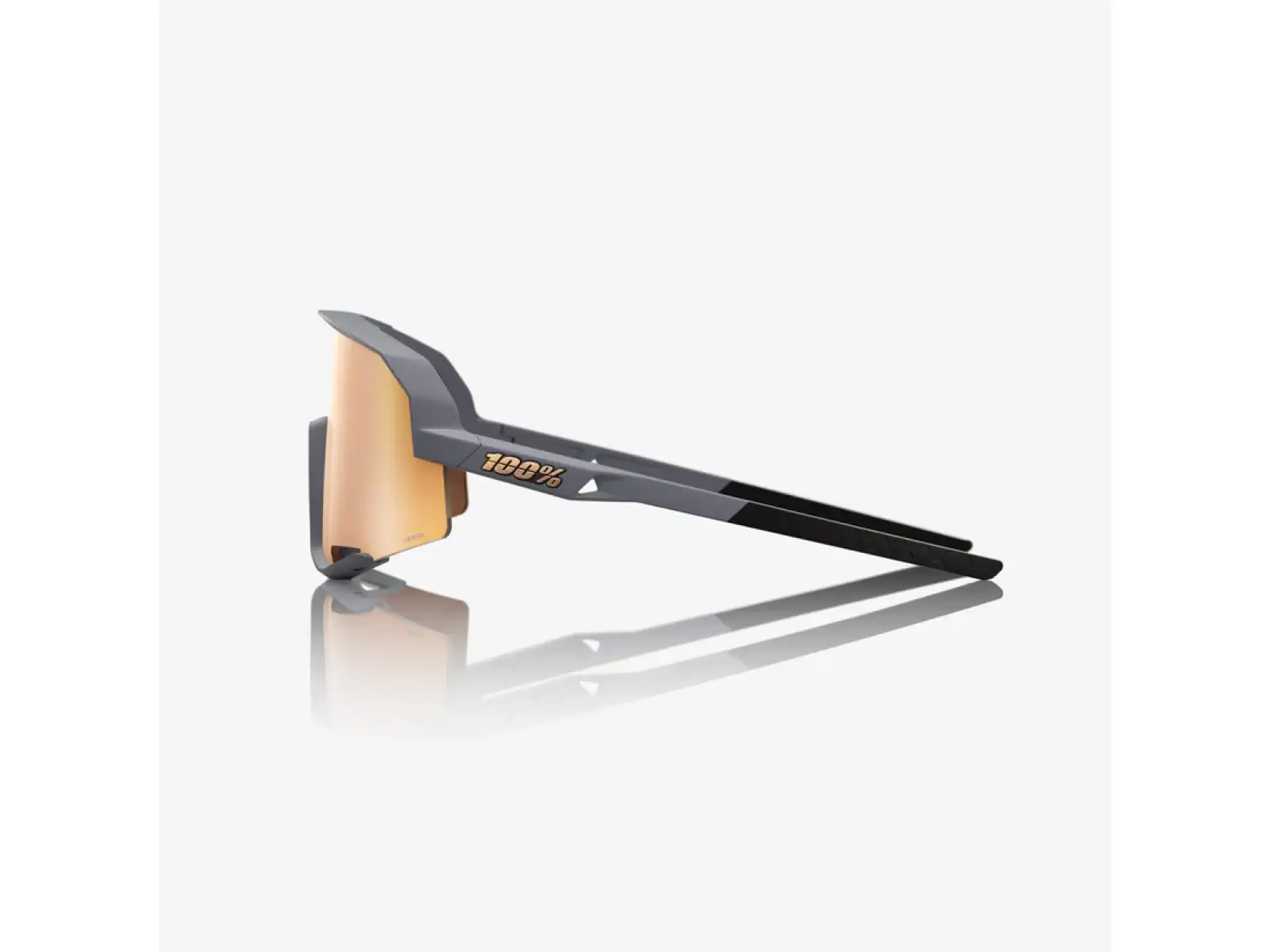 100% Slendale sunglasses Soft Tact Grey/HiPER Copper Mirror