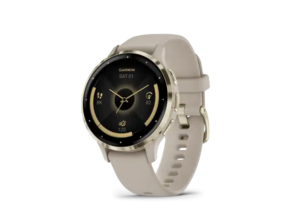 Garmin Venu 3S smart watch Soft Gold/French Gray