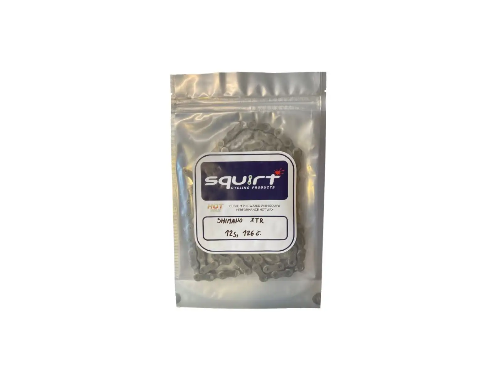 Squirt waxed chain Shimano XTR 12sp. 126 links