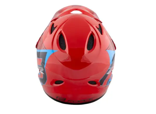 Force Tiger downhill helmet red/black/blue
