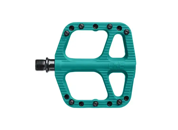 OneUP Small Composite pedals turquoise