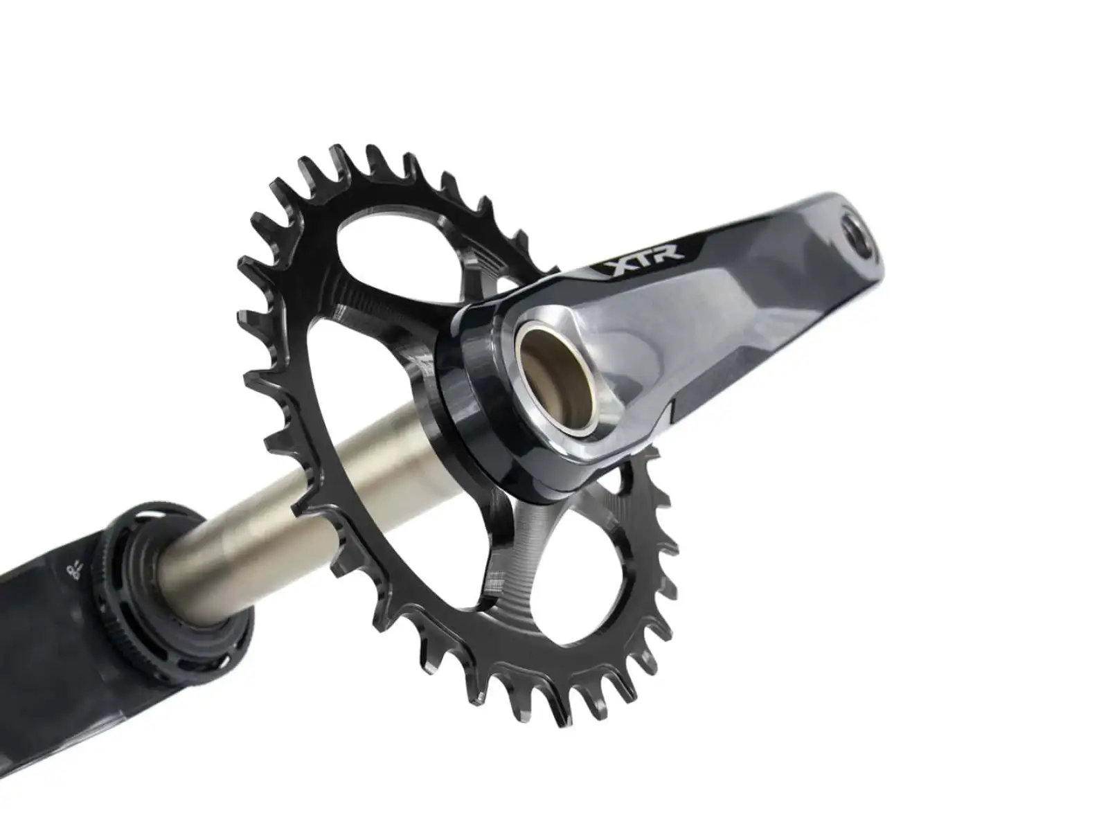 Garbaruk Oval MTB chainring Shimano Silver 34T