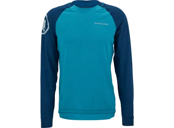 Endura SingleTrack men's jersey long sleeve Atlantic
