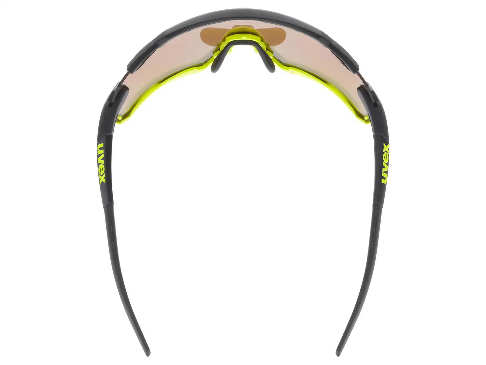 UVEX Sportstyle 228 glasses Black Lime Mat / Mirror Yellow (Cat. 3)