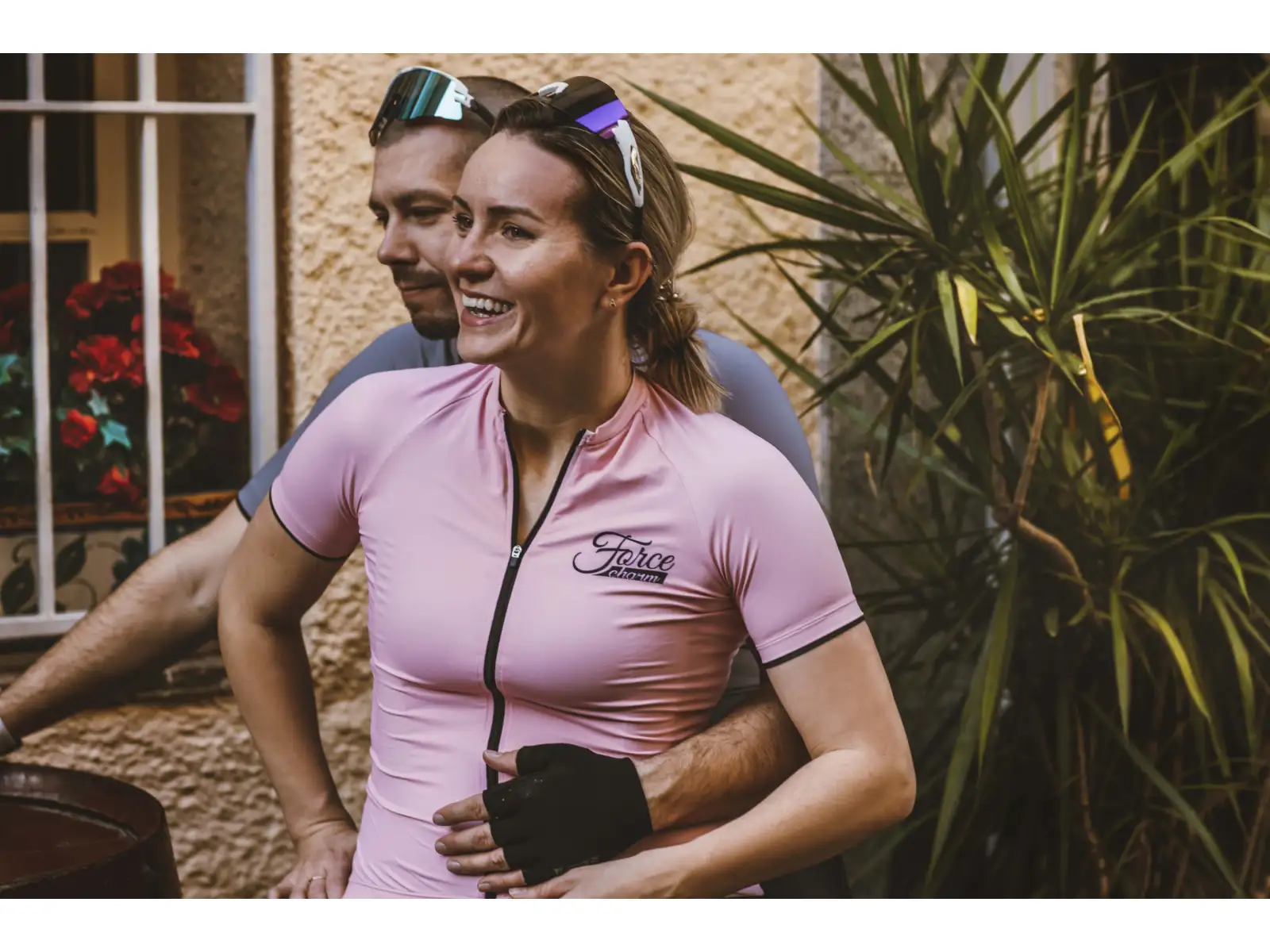 Force Charm women's jersey short sleeve light pink