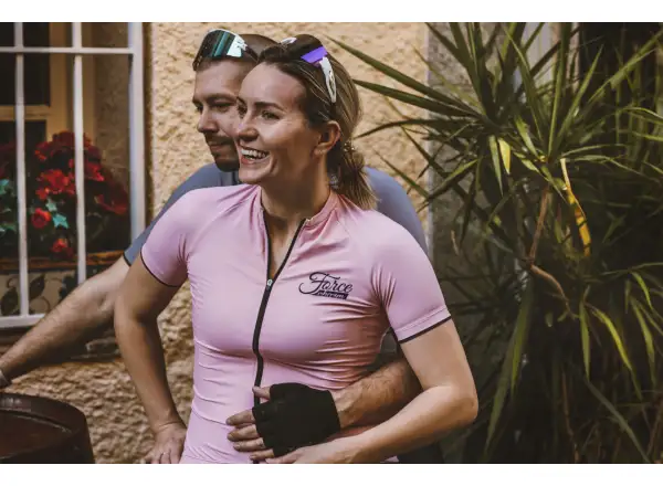 Force Charm women's jersey short sleeve light pink