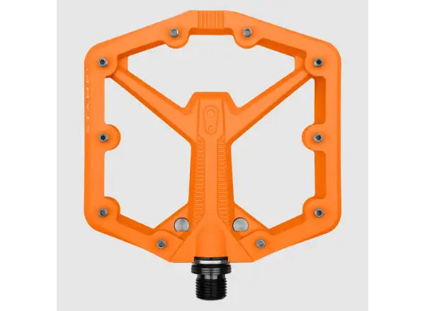 Crankbrothers Stamp 1 Large Gen 2 platform pedals orange