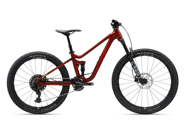 Giant Faith 27.5"/26" children's full suspension bike Copper