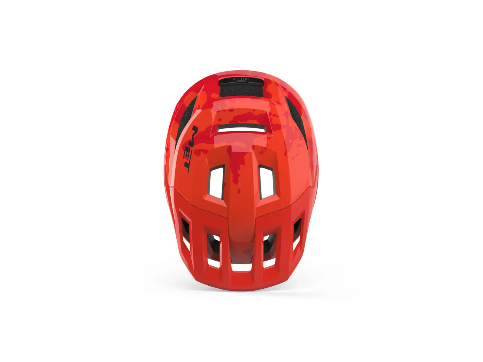 MET Shelter Youth children's helmet red