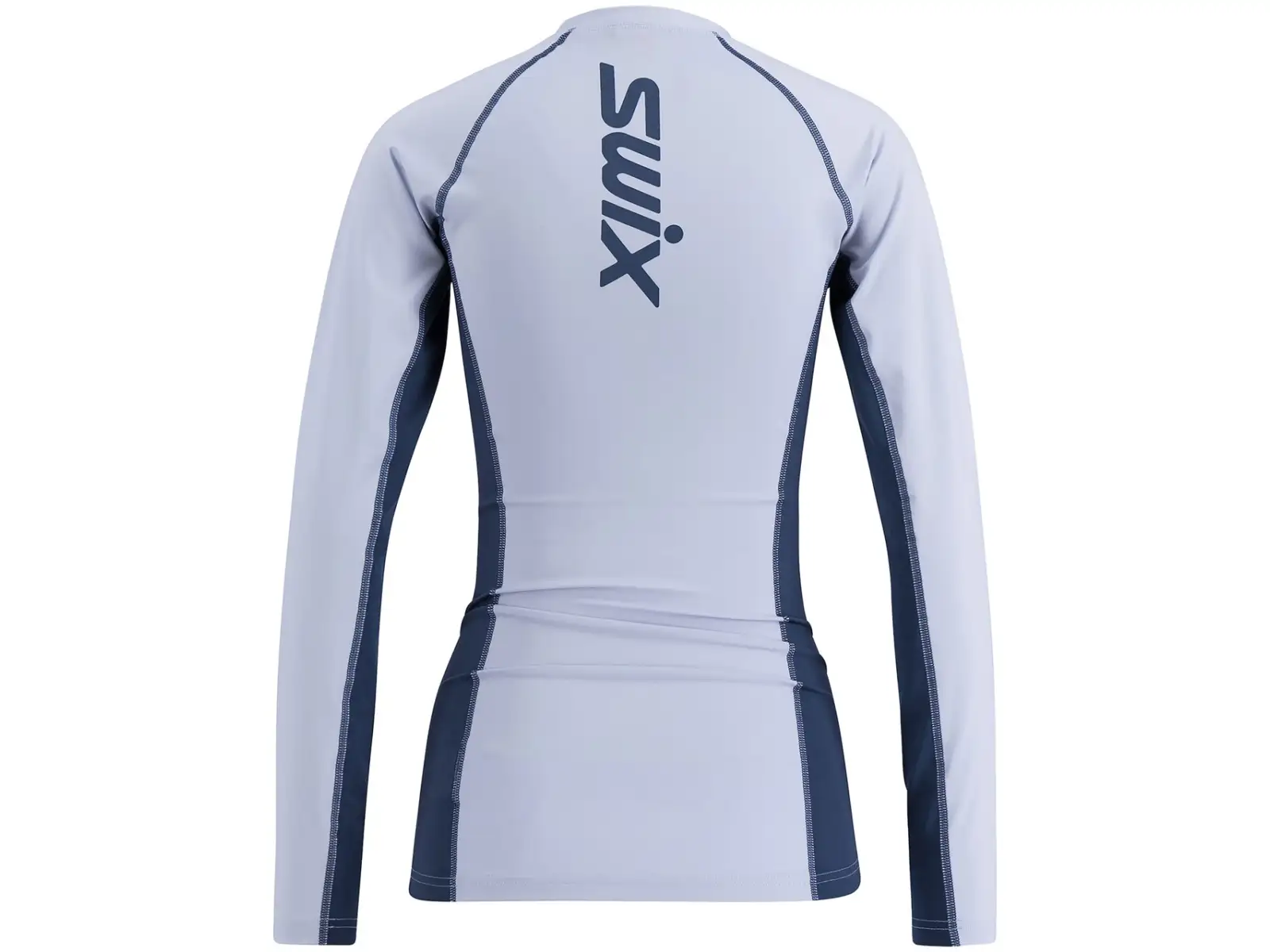 Swix RaceX Dry women's long sleeve shirt Heather/Lake Blue