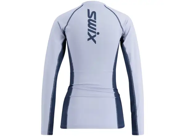 Swix RaceX Dry women's long sleeve shirt Heather/Lake Blue