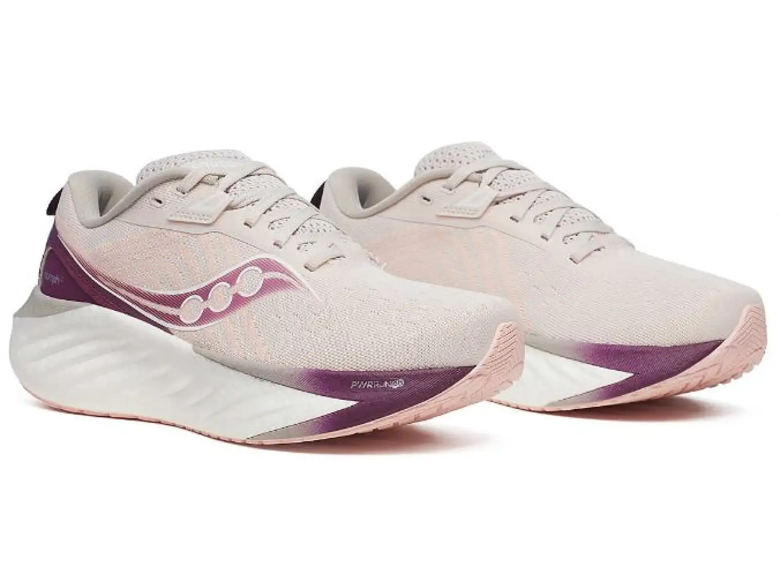Saucony Triumph 22 women's shoes Moon/Eggplant