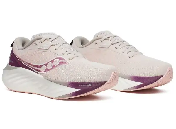 Saucony Triumph 22 women's shoes Moon/Eggplant