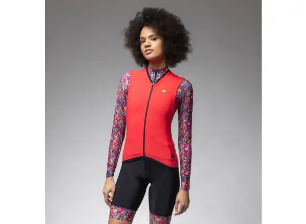 Alé PR-E Thermo 2.0 women's cycling vest Watermelon