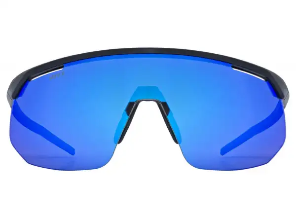 Uvex Pace One glasses Black Matt/Mirror Blue