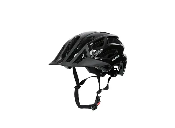 Alpina Garbanzo cycling helmet Black Gloss