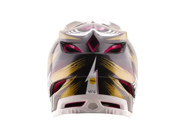 Troy Lee Designs D4 Carbon MIPS Cyclops helmet Gold