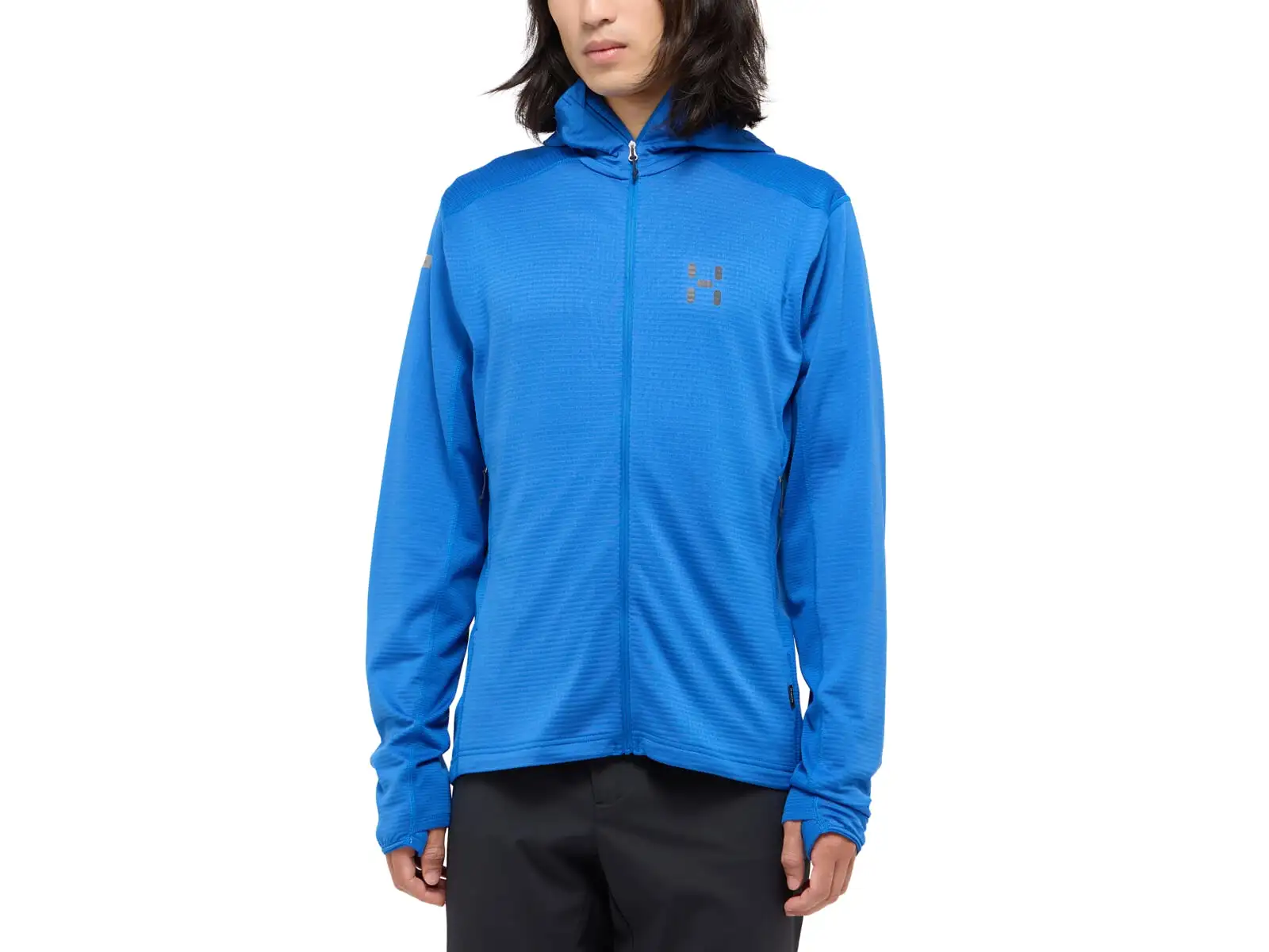 Haglöfs L.I.M Mid Multi Hood men's hoodie blue