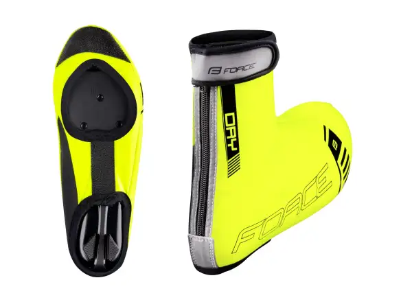 Force Pu Dry Road shoe covers fluo
