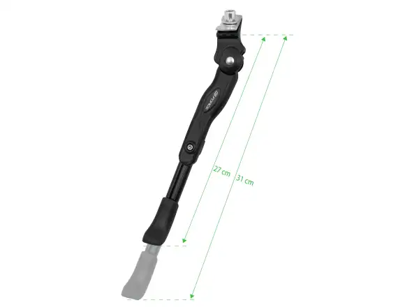 Force 22-29'' Al kickstand under frame + counterpart black