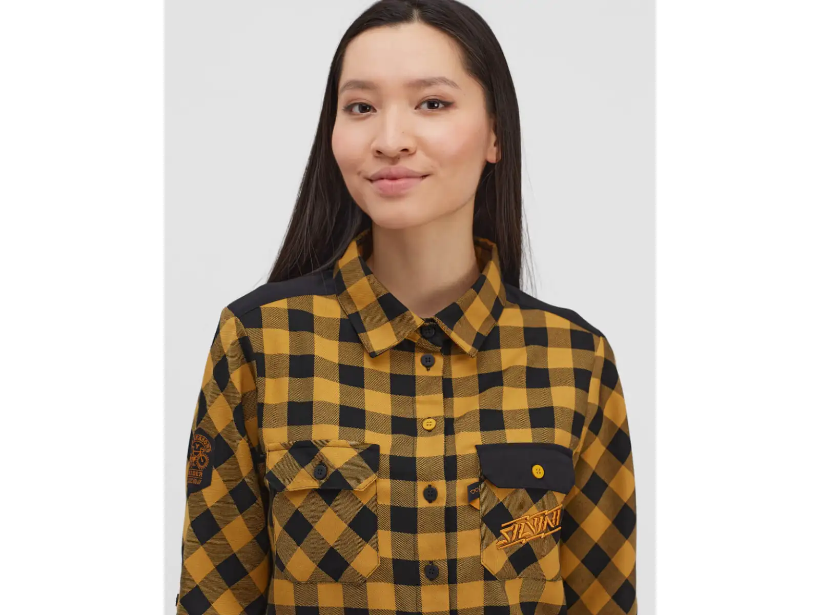 Silvini Briona women's shirt Black/Yellow