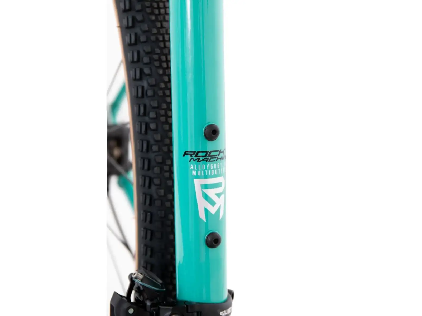 Rock Machine GravelRide 500 gloss light slate/black/silver gravel bike