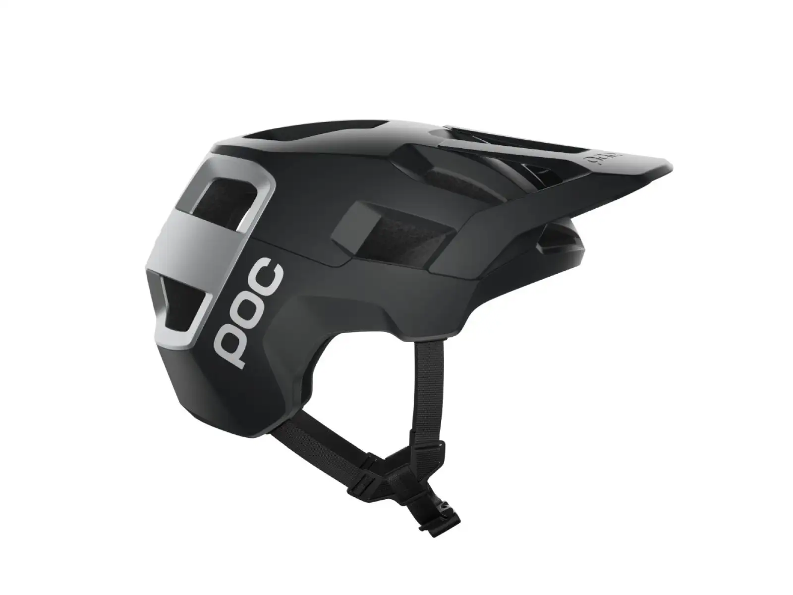 POC Kortal helmet Uranium Black/Argentite Silver Matt