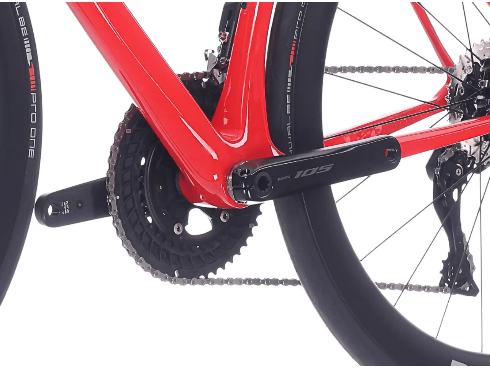 Superior RR 9.6 road bike Gloss Red / White