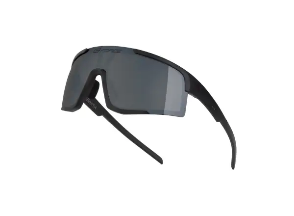 Force Zenith cycling glasses black/black mirrored lens
