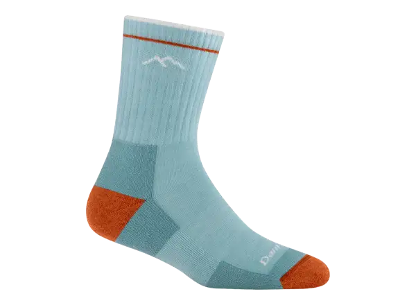 Darn Tough Hiker Micro Crew Midweight Cushion women's socks Glacier