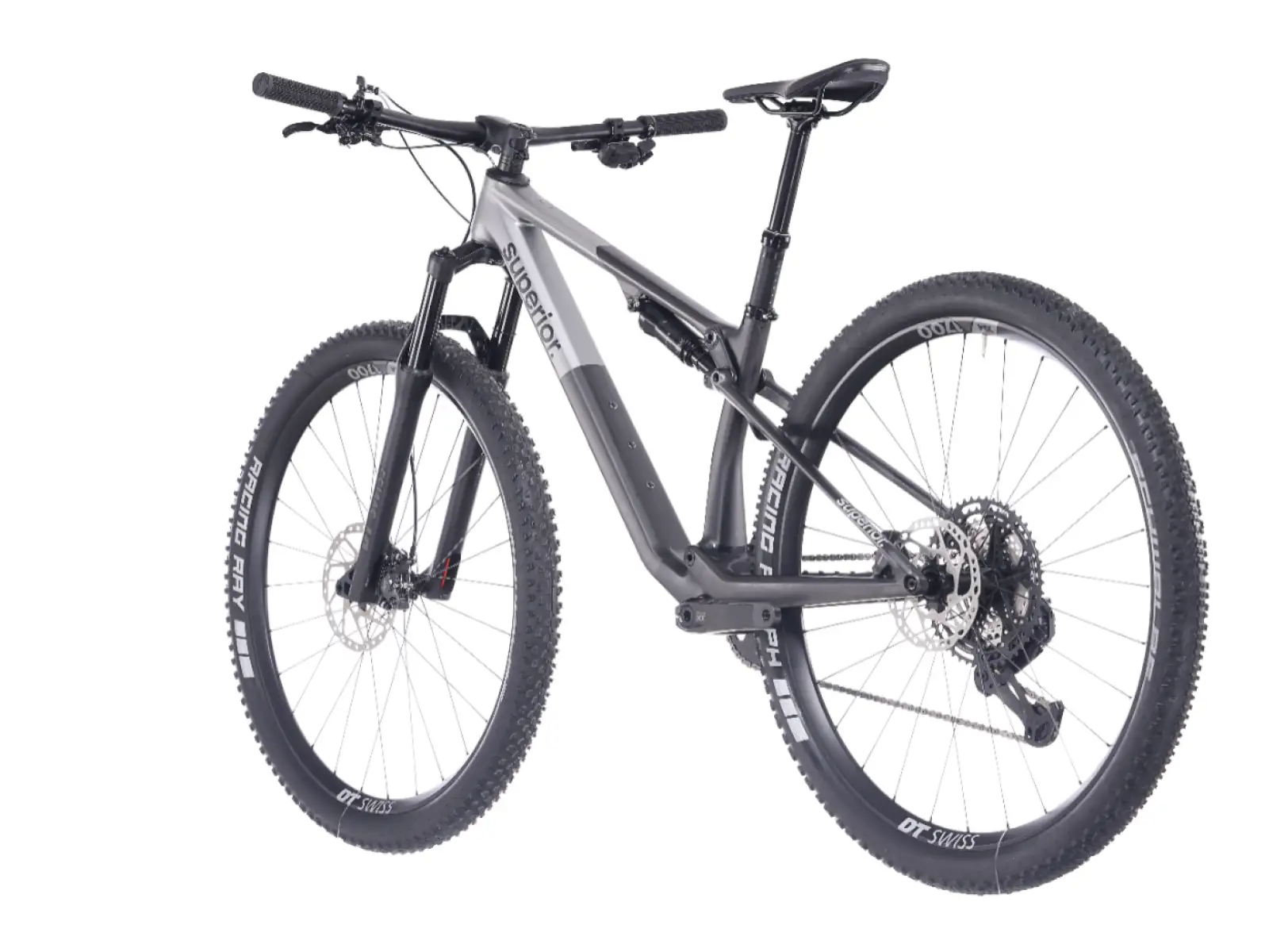 Superior XF 9.7 RC full suspension bike Matte Carbon/Smoke Chrome