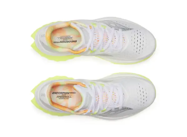 Saucony Endorphin Speed 4 women's running shoes White/Sunny