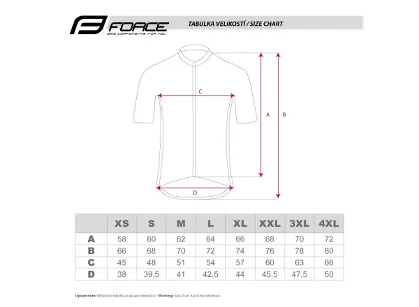 Force Rock men's jersey short sleeve grey/black