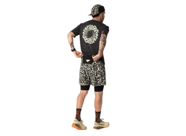Dynafit Trail 2in1 men's running shorts Overcast