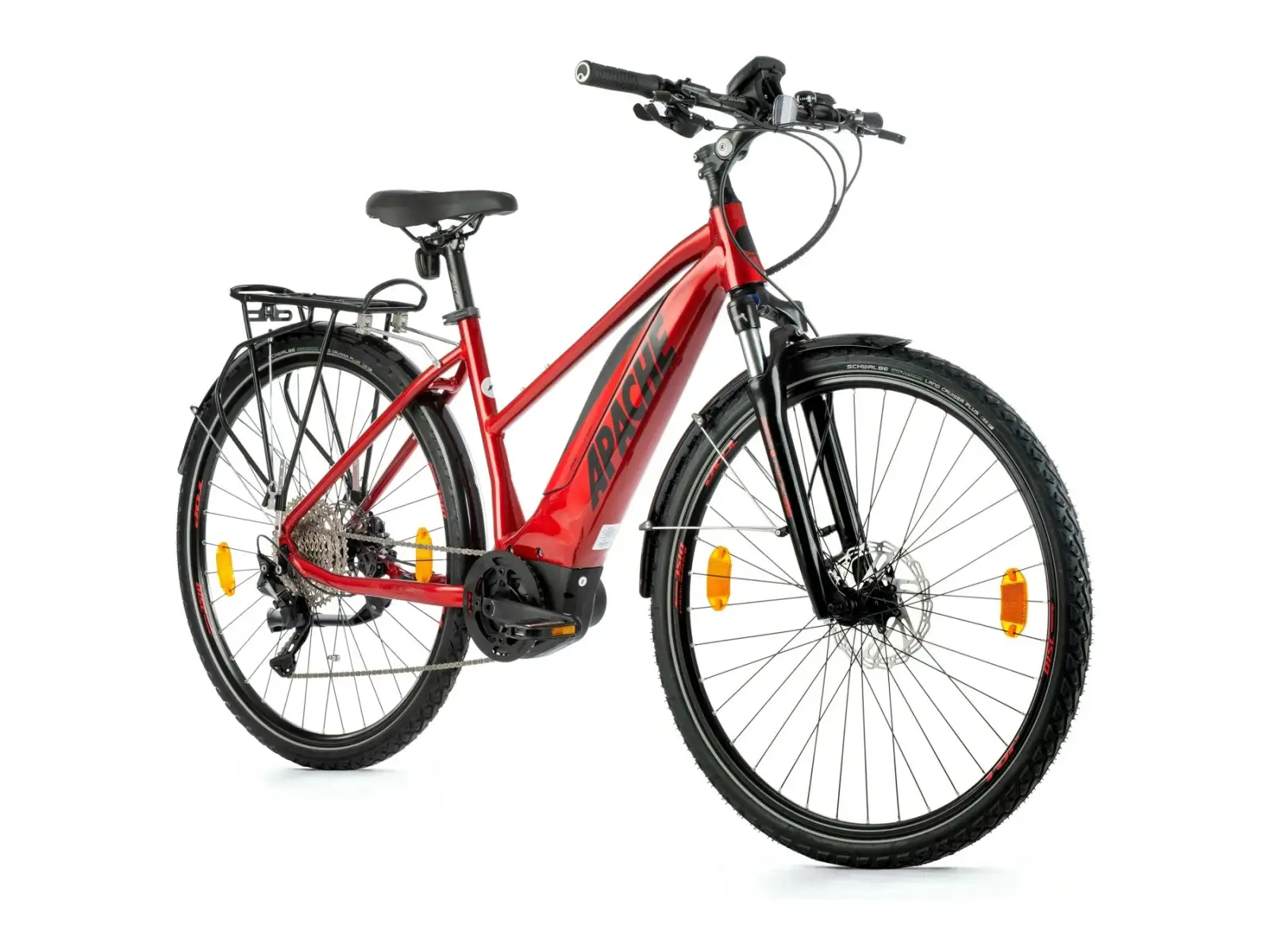 Apache Matta 1 Bosch Tour women's cross e-bike red