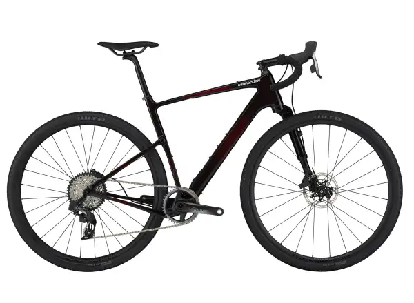 Cannondale Topstone Carbon 1 Lefty gravel bike Rally Red