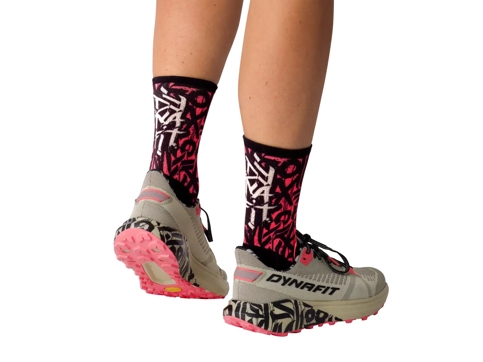 Dynafit Trail Graffic women's running shoes Overcast/Black Out