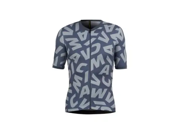 Mavic Aksium Graphic men's jersey short sleeve Orion Blue