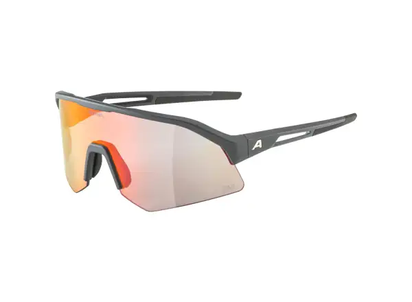 Alpina Sonic HR QV glasses Midnight Grey Matt