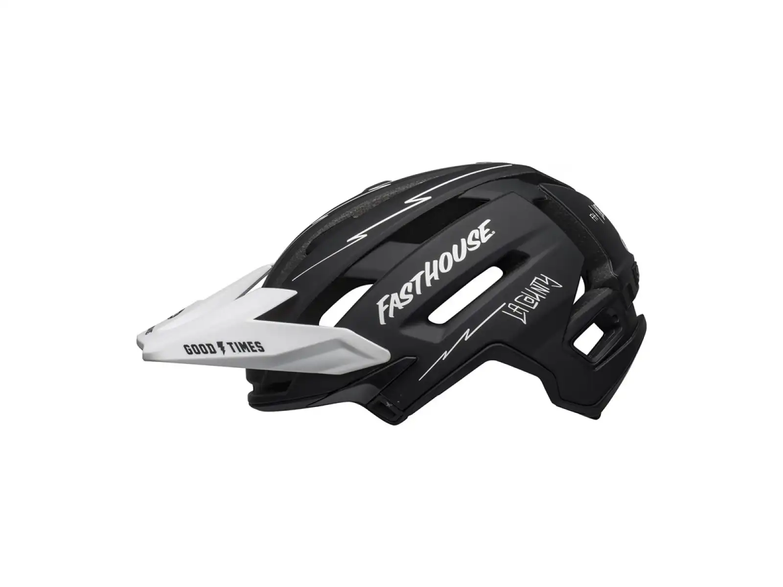 Bell Super Air R Mips helmet matte black/white fasthouse