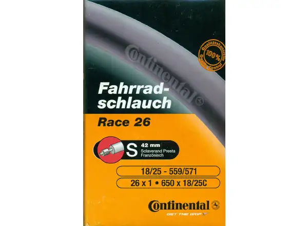 Continental Race 18-25/559 S42 26" MTB tube