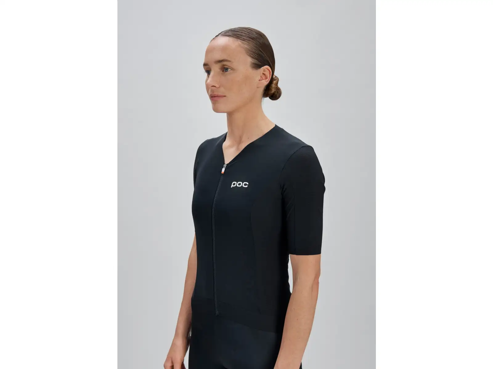 POC Raceday women's jersey short sleeve Uranium Black