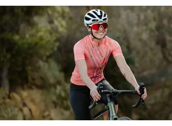 Silvini Calnia women's jersey short sleeve Coral/Blush