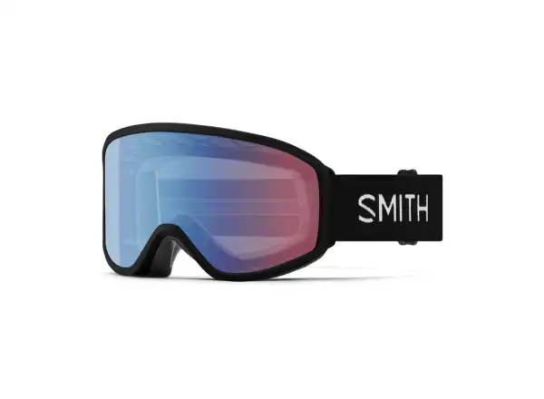 Smith Reason OTG ski goggles Black / Blue Sensor Mirror