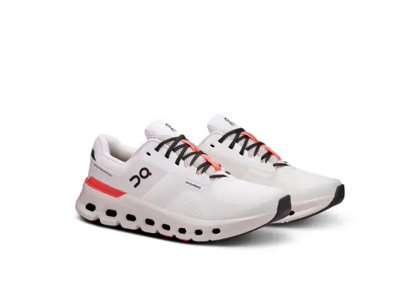 On Cloudrunner 2 Running Shoes Women White/Sand