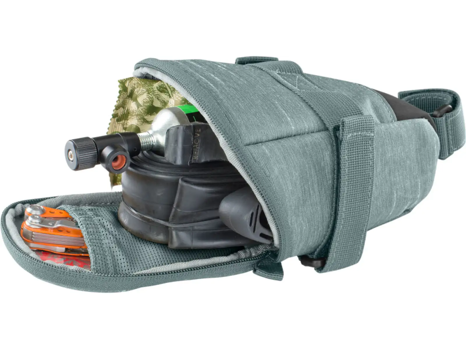 Evoc Seat Bag Tour saddle bag 0,7 l steel gray