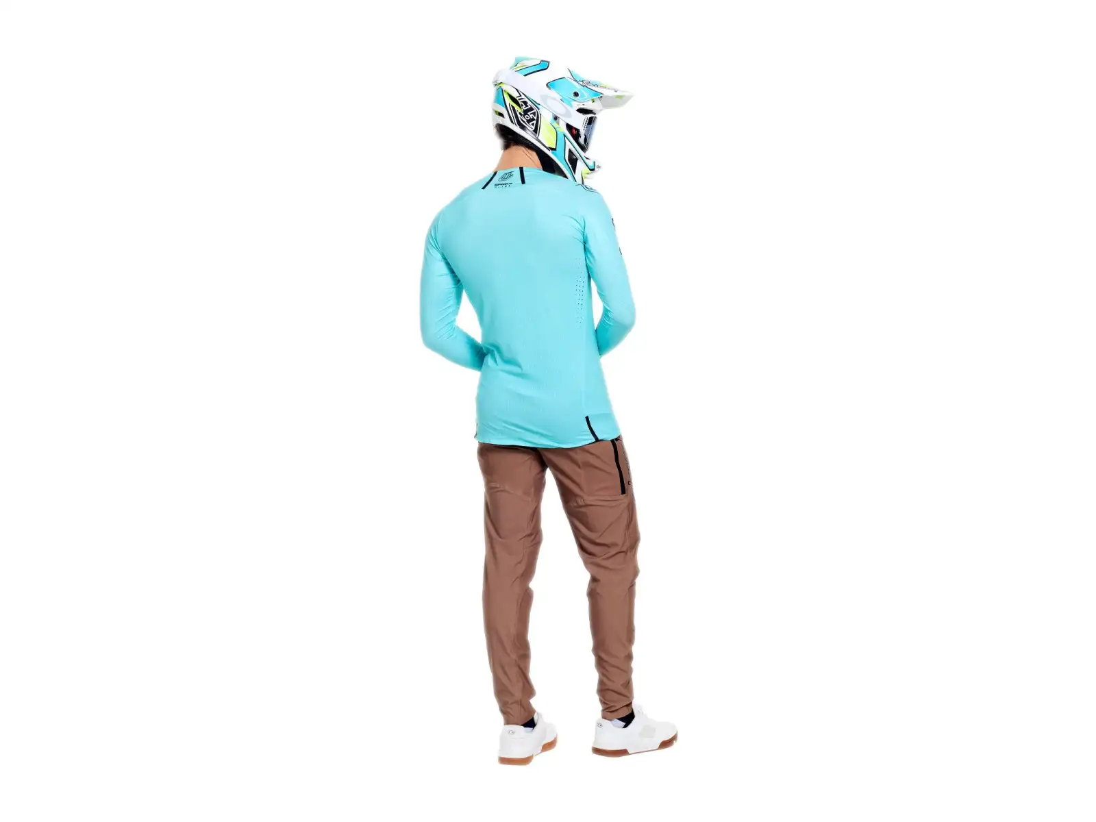 Troy Lee Designs Sprint Ultra men's jersey long sleeve Mono Real Teal