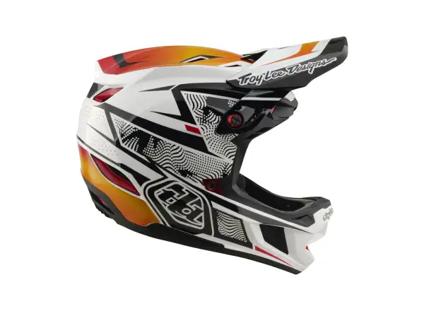 Troy Lee Designs D4 Composite MIPS helmet Lined up White